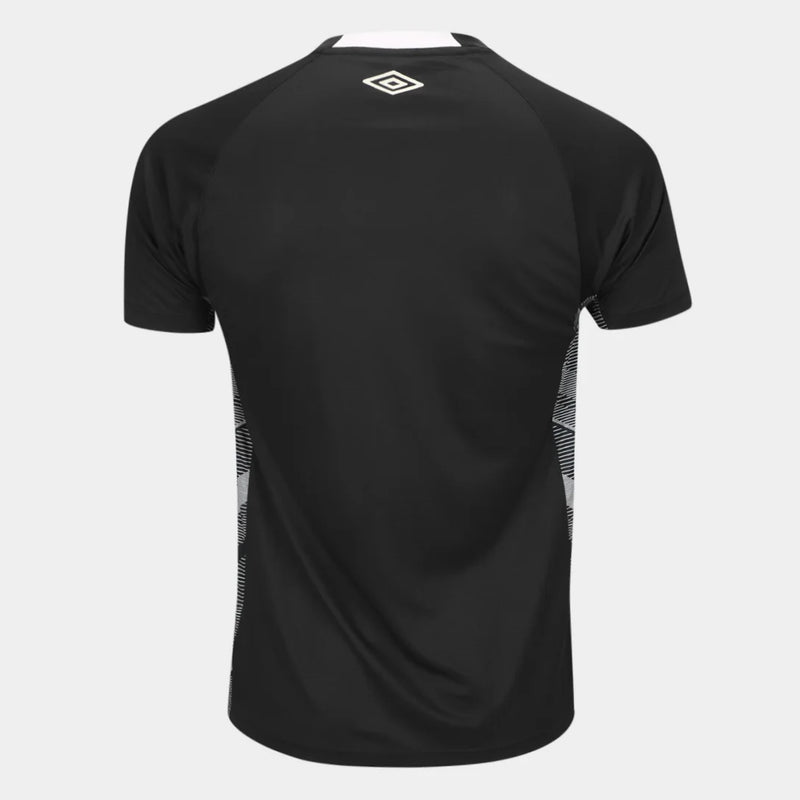 Camisa Santos 25/26 Goleiro Umbro Masculina - Preto