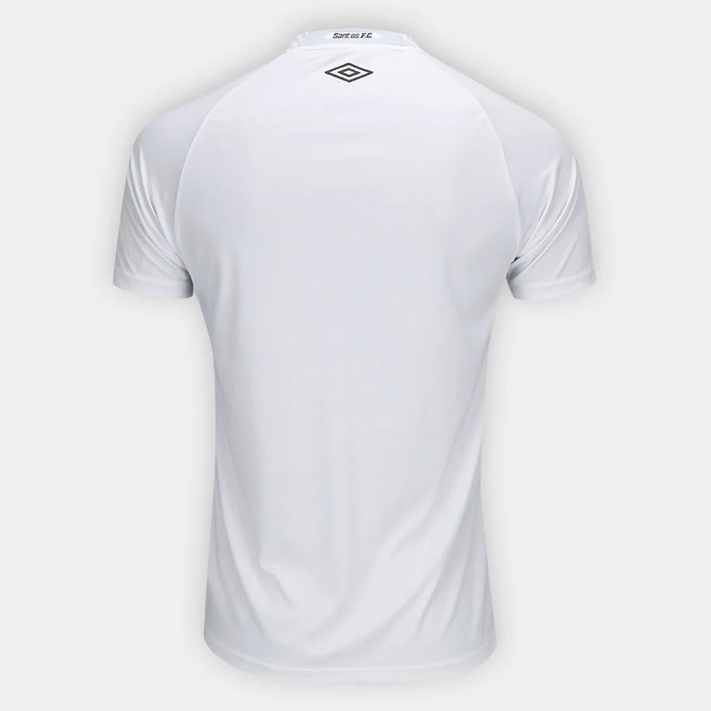 Camisa Santos I 25/26 s/n Torcedor Umbro Masculina - Branco+Cinza