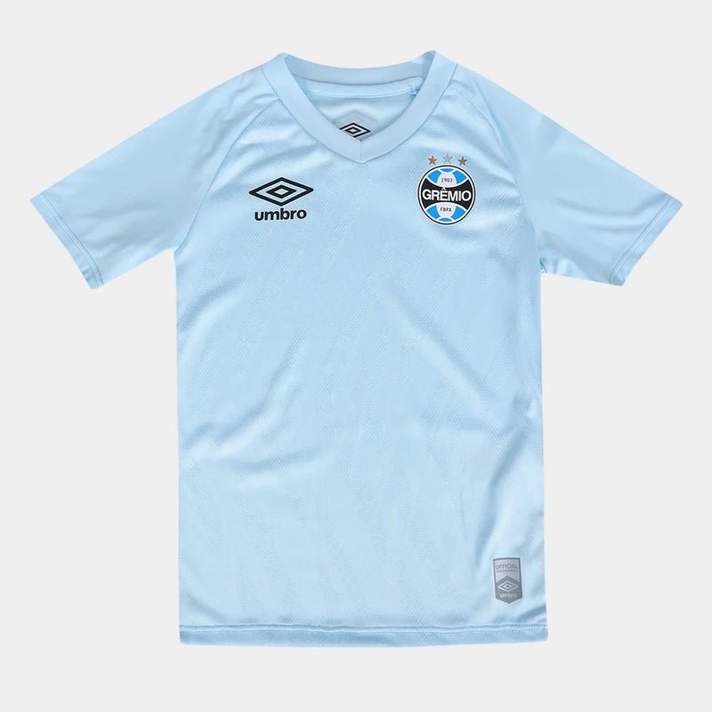 Kit Camisa Infantil Grêmio II 25/26 s/n Torcedor Umbro - Azul
