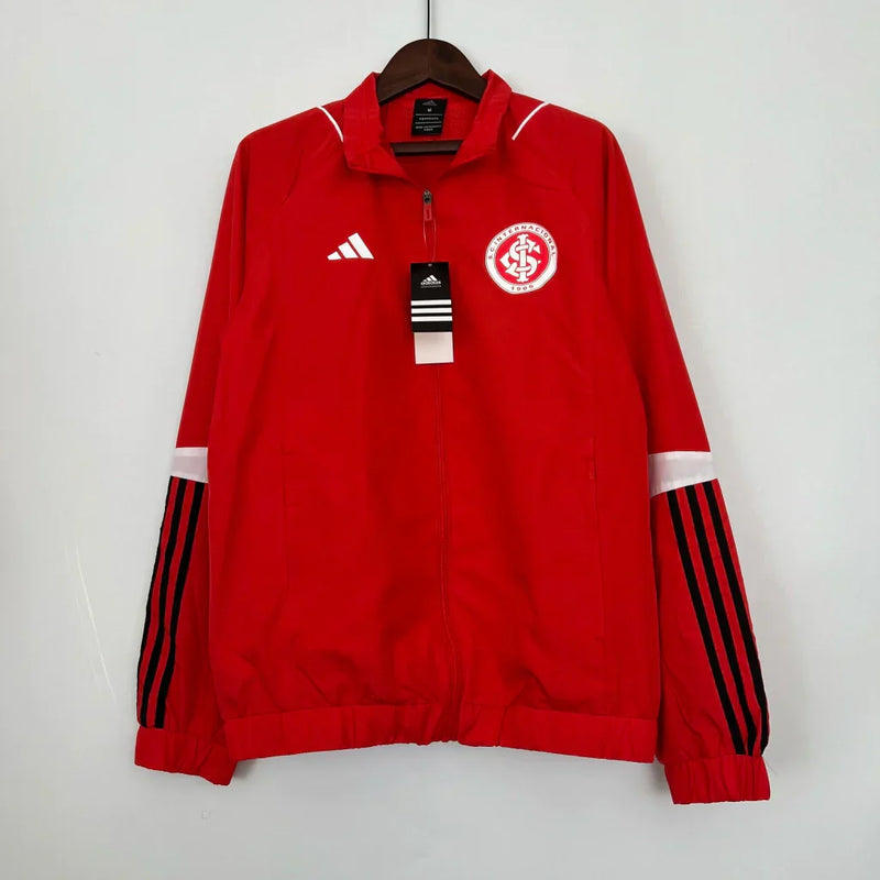 Corta-vento Internacional  Adidas - Vermelho