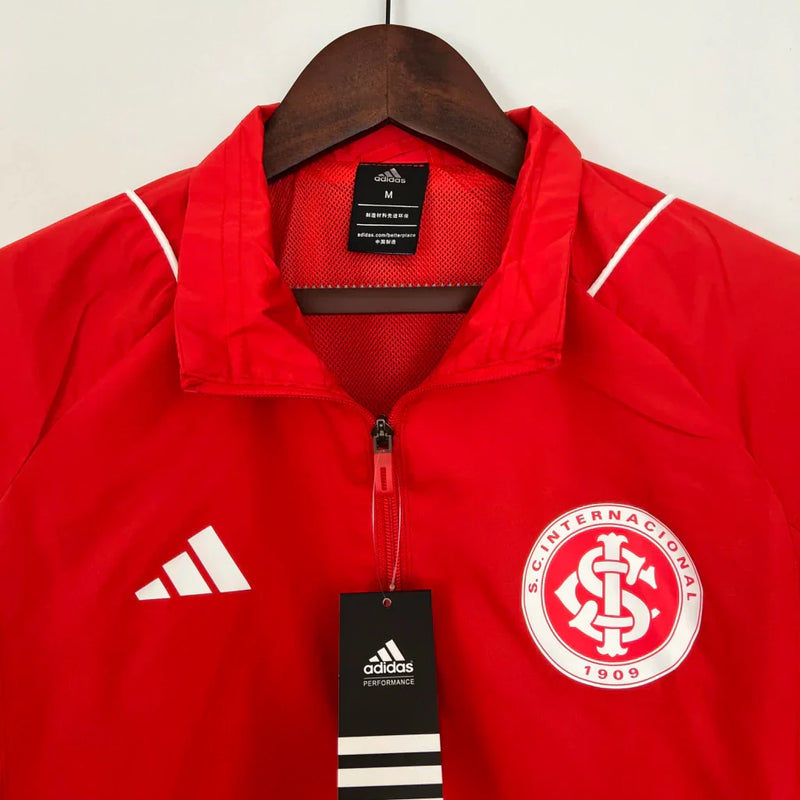 Corta-vento Internacional  Adidas - Vermelho
