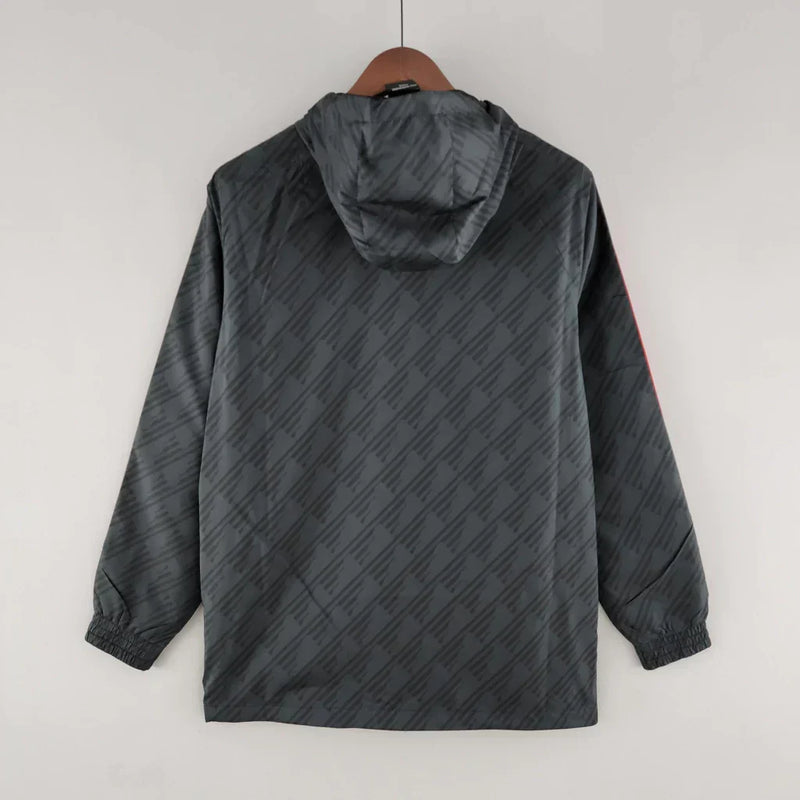 Corta-vento Flamengo Adidas - Preto