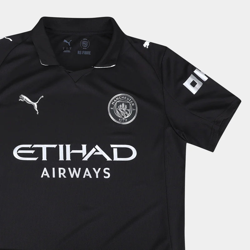 Camisa Manchester City Away 25/26 s/n Torcedor Puma Masculina - Preto