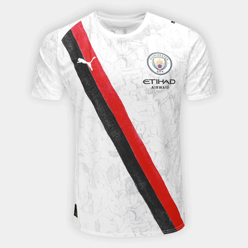 Camisa Manchester City Kidsuper 25/26 Torcedor Puma Masculina - Branco