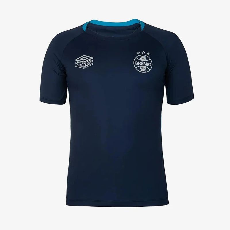Camisa Grêmio 25/26 Treino Umbro Masculina - Marinho+Azul