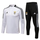 Conjunto Inverno Benfica Branca Adidas - Com Ziper