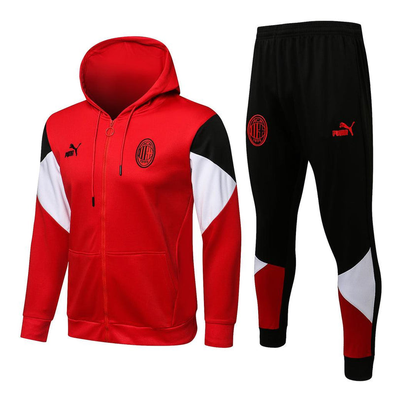 Conjunto Inverno Milan Vermelha Puma - Com Capuz