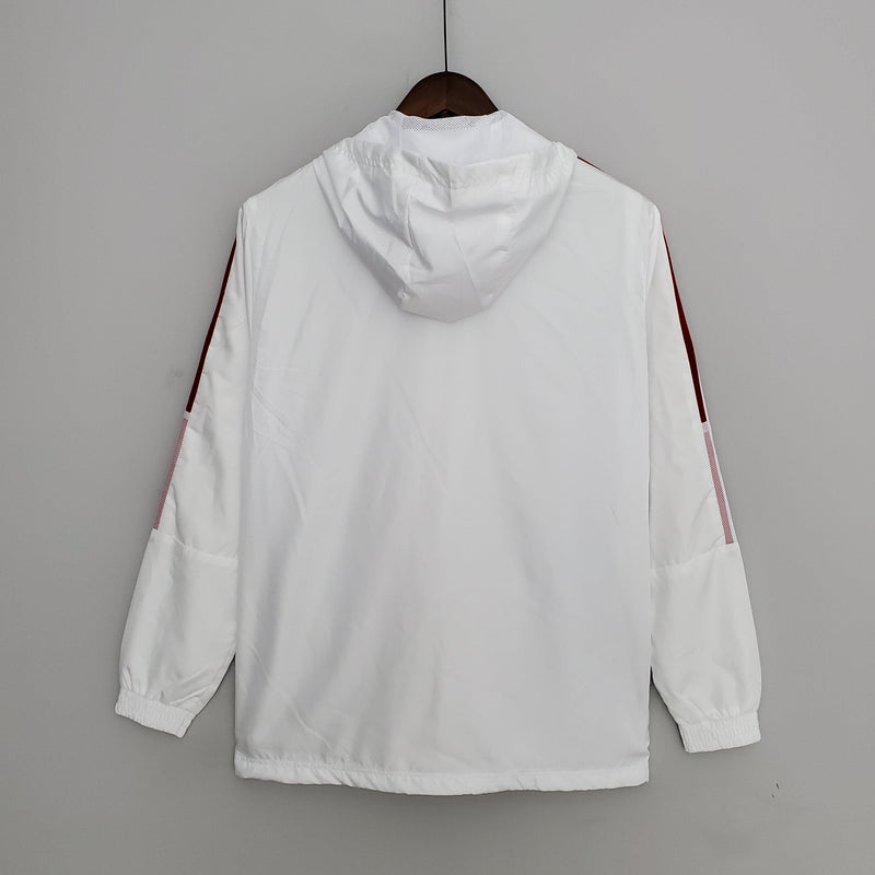 Corta-vento Manchester United Adidas - Branco