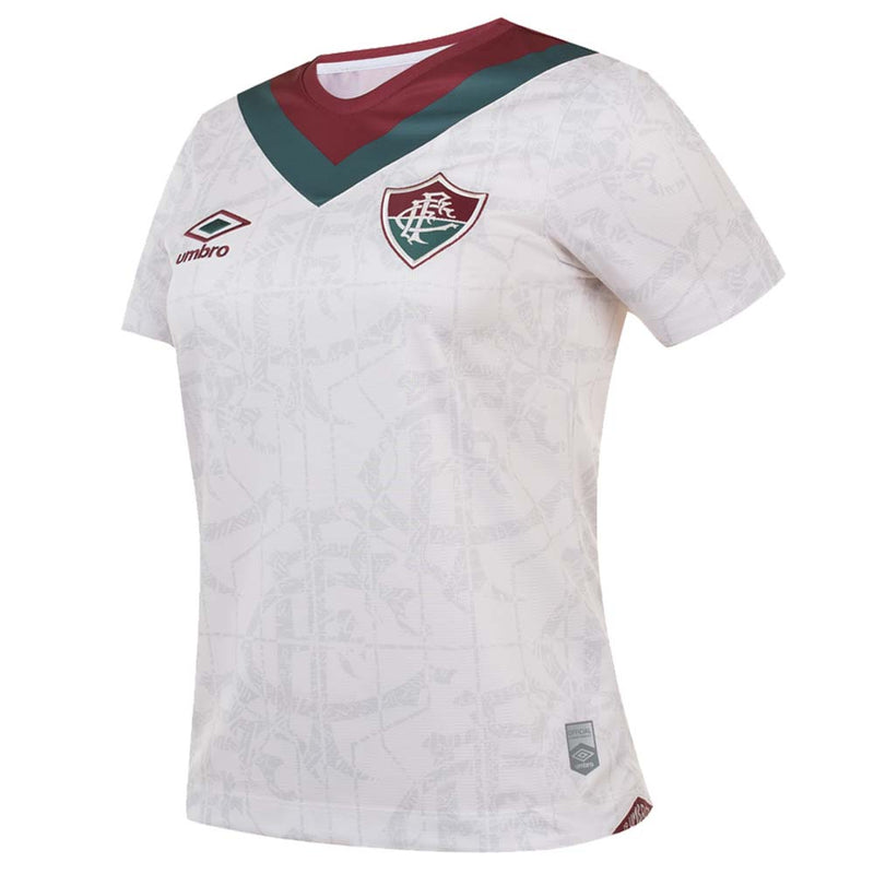 Camisa Fluminense III 24/25 Torcedor Umbro Feminina - Branco