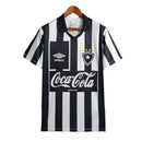 Camisa Botafogo I Retrô 1997 Torcedor Masculina - Preta e Branca